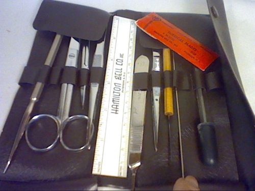 Vintage Hamilton Bell Co surgical dissection kit