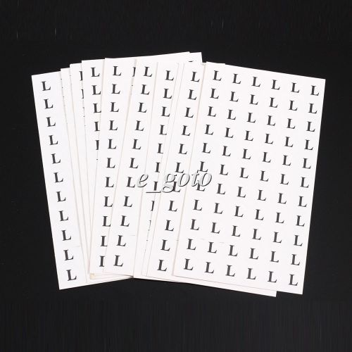 10 sheets 660pcs l white round sticker affixed code size sticker clothing label for sale