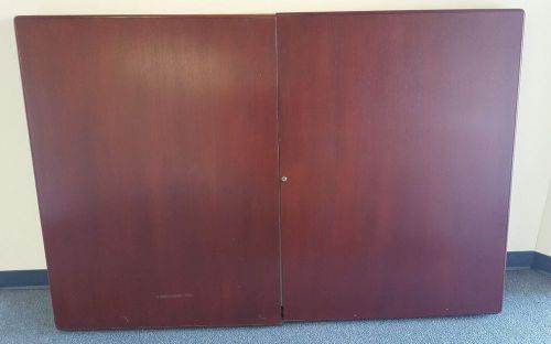 Claridge contemporary style whiteboard wood lecture unit cherry for sale