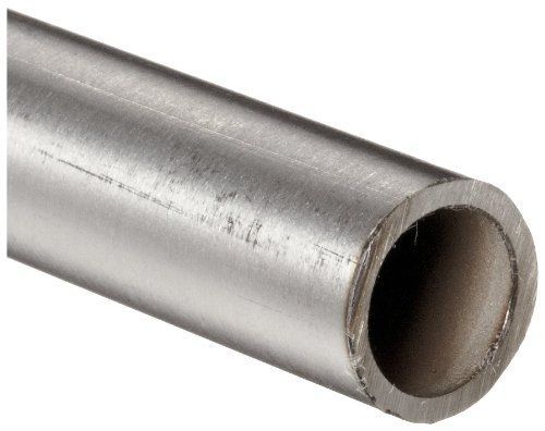 Stainless steel 304l seamless round tubing, 1/4&#034; od, 0.18&#034; id, 0.035&#034; wall, 12&#034; for sale