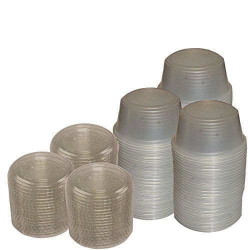 SOLO Primebaker 100 Count Durable Translucent Plastic Cups - Shot, Jello,