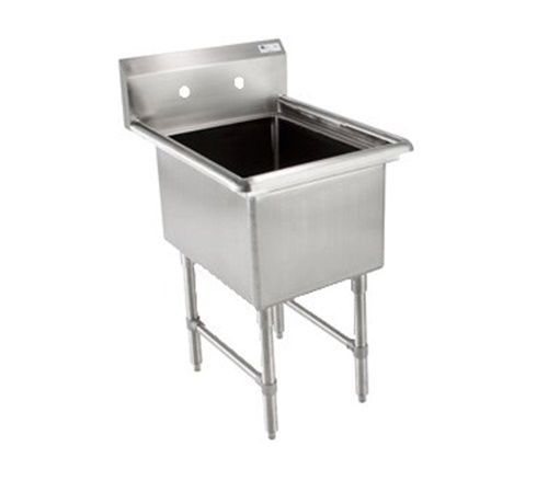 John Boos 1B244 One (1) Compartment Sink (1) 24&#034;W x 24&#034; front to back x 14&#034;