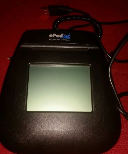 Interlink ePad-ink 50-74001 Wired USB Electronic Signature Capture Tablet/Stylus