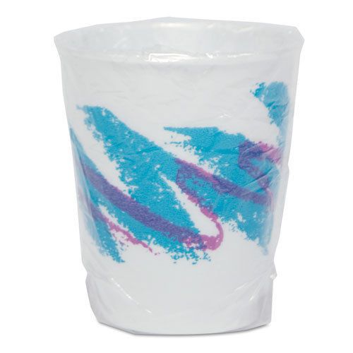 Trophy plus dual temp cups, 9 oz, jazz design, individually wrapped, 900/carton for sale