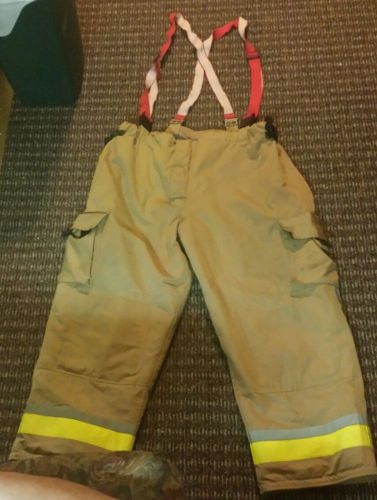 Firefighter pants / turnout gear w/ suspenders sz.18 for sale