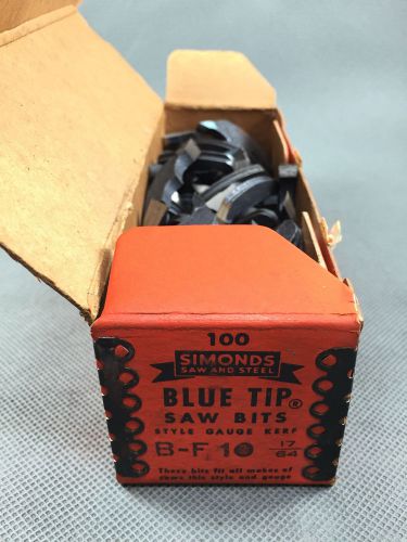 Simonds Blue Tip BF 10 17/64 Saw Teeth Bits (Box of 100)