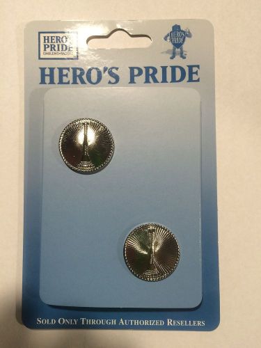 Heroes Pride 4450N Nickel Plated 1 Horns (Lieutenant) Collar Insignia