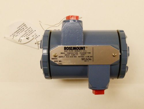 Rosemount 3044C A1E5 Smart Hart Temperature Transmitter, NOS in box.