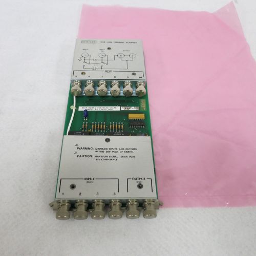 Keithley 7158 BNC 10 Channel Input Low Current Scanner Card
