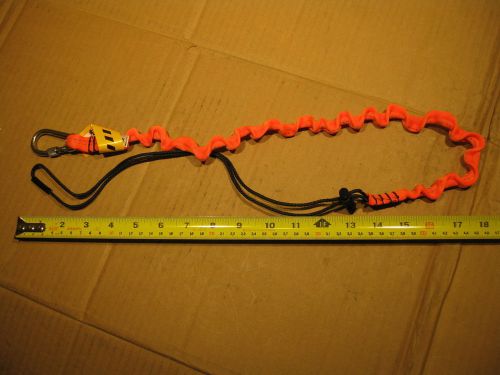 Python safety hook2loop lanyard bungee tether 15 lbs carabiner ext-h2lbungee usa for sale