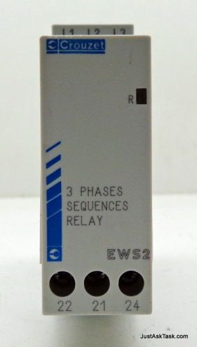 Crouzet EWS2 3 Phase Sequence Relay