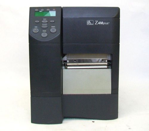 Zebra Z4M Plus Z4M00-2001-0000 Thermal Label Printer Barcode Printer