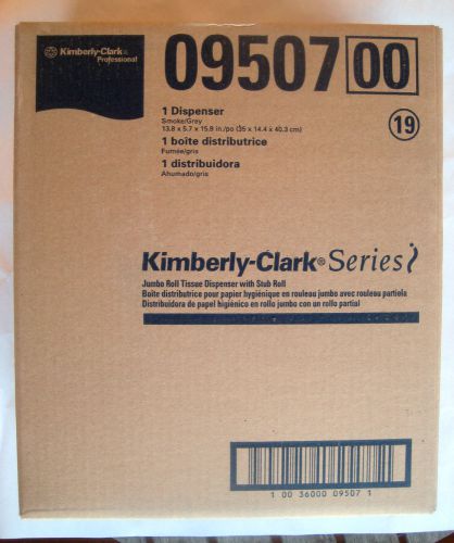 Kimberly clark jumbo roll tissue dispenser w stub roll 0950700 new 09507 for sale