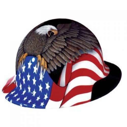 Fibre-metal by honeywelll e1rw00a006 spirit of america full graphic brim safety for sale