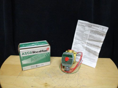 Asco * solenoid valve * p/n: 8030g83 * 2 psi *  pipe size 3/4&#034; * new in the box for sale