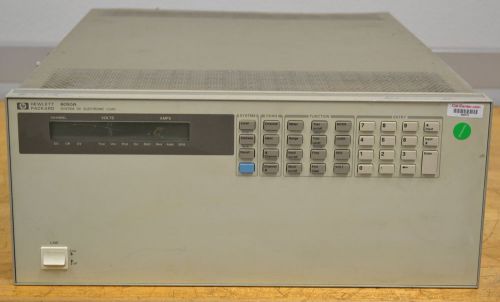 HP Agilent 6050A DC Electronic Load Mainframe, FOUR Available, GOOD 1800W