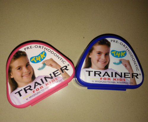 2 X  T4k (1 Phase l + 1 Phase ll) pre orthodontic trainer for kids
