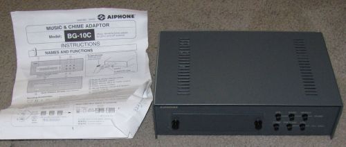 Aiphone bg-10c all-call and chime open voice selective-call intercom system for sale