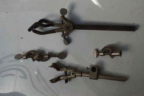 Lot of 4 different  Laboratory Clamps