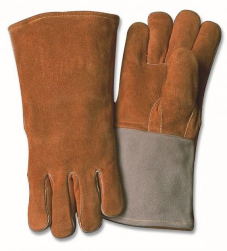Welding Gloves Kinco 0328-L Cowhide sewn with Kevlar thread w/reinforced thumb