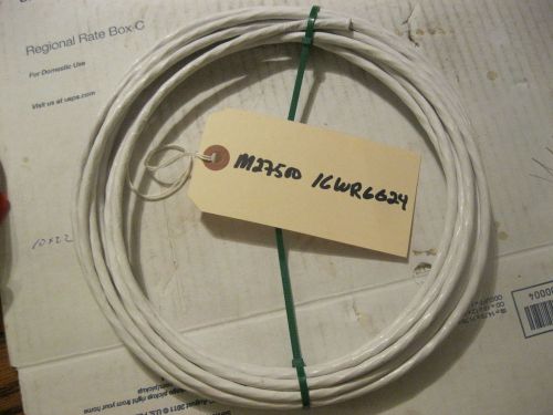 M27500 B 16WR6G24 6 CONDUCTOR 16 AWG SHIELDED PTFE WIRE 20 FEET
