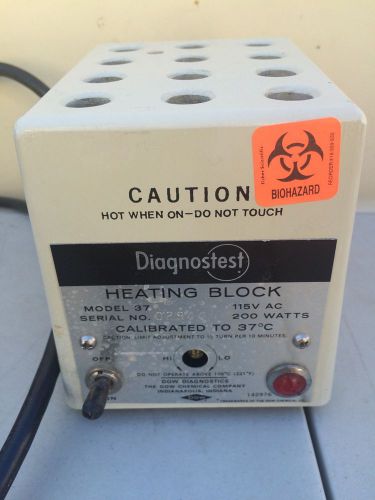 Diagnostest Heating Block, Dow Chemical