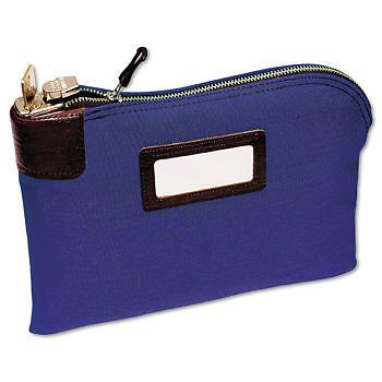 MMF Industries™ 7-Pin Deposit Bag, Two Keys, Blue