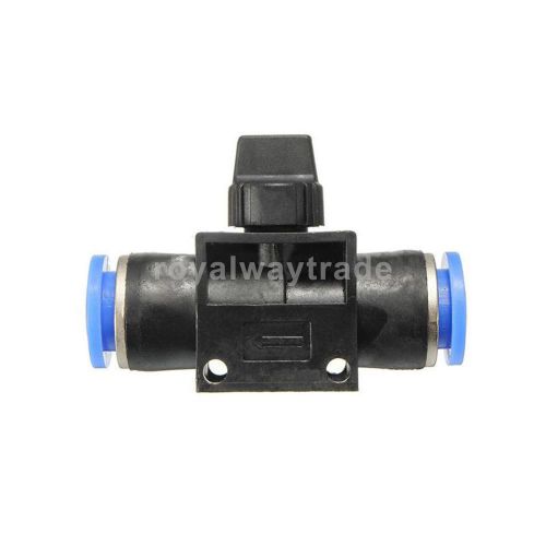 Nylon Pneumatic Ball Valve Connector Push In Fitting Air/Water/Vacuum 12mm