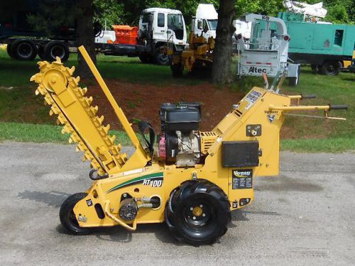 2008 vermeer rt100 walk behind hydraulic trencher for sale