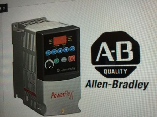 1 New Allen Bradley Power Flex 4 AC 22A-D8P7N104 &#039;A&#039; 380-480V 5HP Frn 6.01 2015