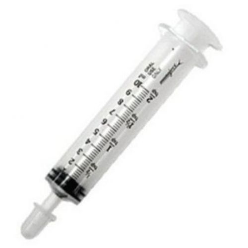 10 Pack of 10ml 10cc 2 Tsp. Slip Tip Oral Medication Syringes with Tip Cap W/o