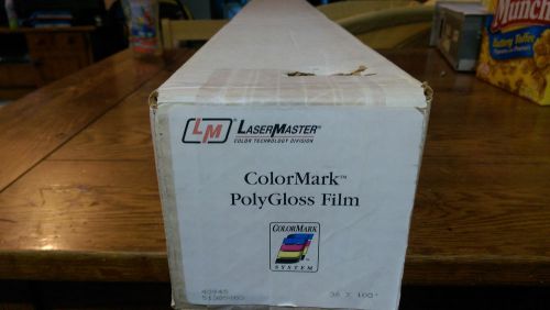 ColorMark PolyGloss Film - Gloss Wide Format Paper for Aqueous Inks 36&#034; x 100&#039;