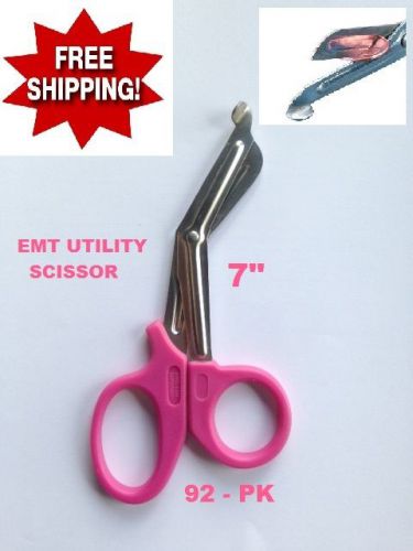 New 7&#034; EMT / Utility Scissors Medical, First Aid &amp; Emergency - PINK
