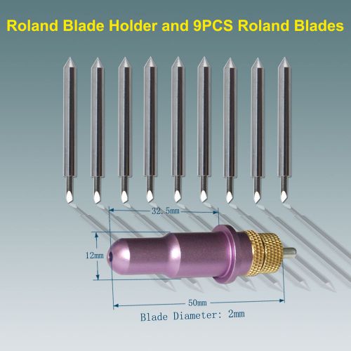 1PC Roland Blade Holder 9PCS  Roland Cutting Plotter Blades