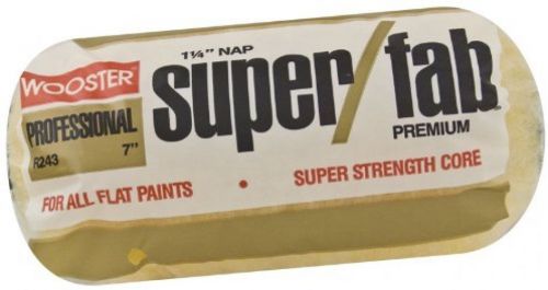 Wooster brush r243-7 super/fab roller cover, 1-1/4-inch nap, 7-inch for sale