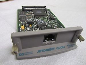 HP LJ 2100 2100M  JetDirect 600N Print Server J3110a Ethernet Card