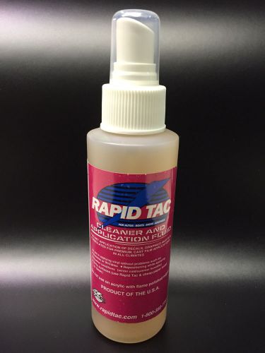 RAPID TAC 4 OZ BOTTLE WITH SPRAYER - IN STOCK AND READY TO SHIP!