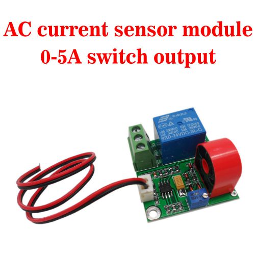 Brand New AC Current Sensor Module 0-5A Switch Output Sensor Module