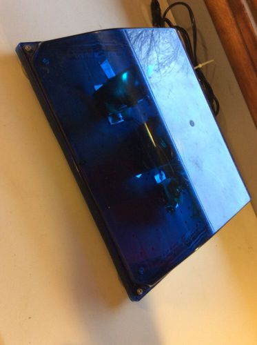 Blue Magnetic Mount 9 Volt Disco Light Vintage Mint Display Household Security