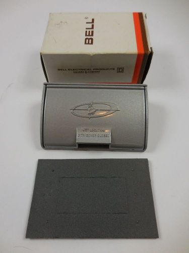 Bell Cover (Gray) RCH1-GFR NEW IN BOX