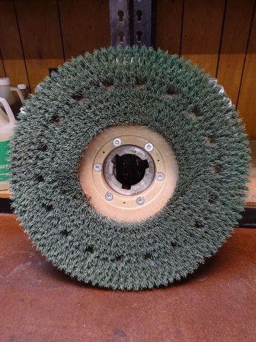 Malish, 20&#034; green mal-grit rotary brush 120 grit (used) for sale