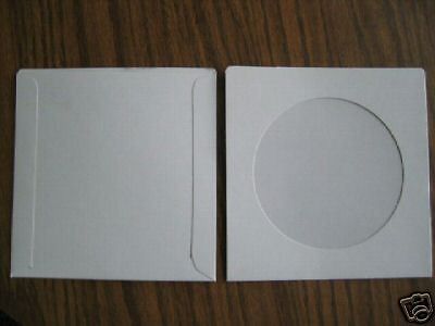 500 cardboard internal cd sleeve w/window, sf10 for sale