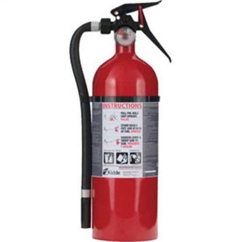 Kidde 5 lb ABC Fire Extinguisher w/ Wall Hook (Disposable)