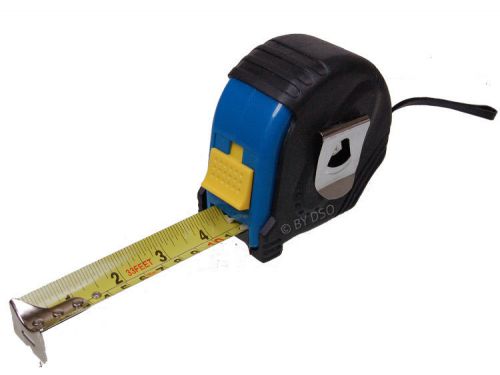 10 Meter x 32mm Rubber Coated Tape Measure MS125