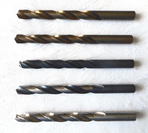 Five (5) letter z high speed jobber length drill bits for sale