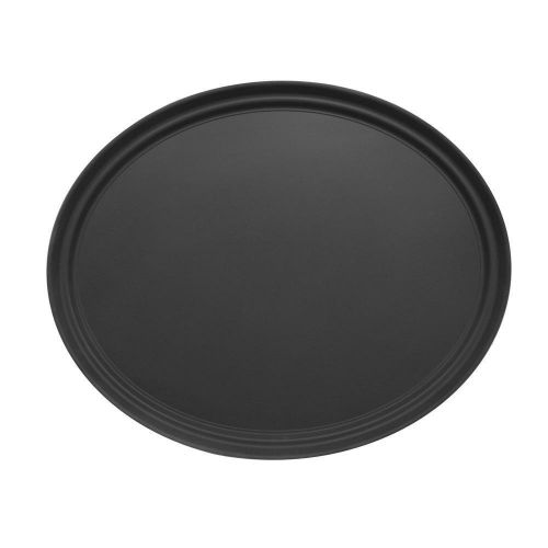 Admiral Craft NST-2227BK/OVAL Serving Tray 27&#034; oval