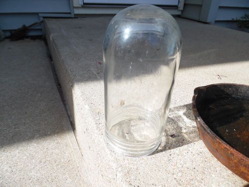 Vintage crouse-hinds industrial explosion proof light glass globe for sale