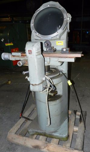 J &amp; l pc-14a optical comparator for sale