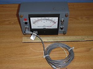 Tele-Thermometer with Sensor Probe YSI Anolog
