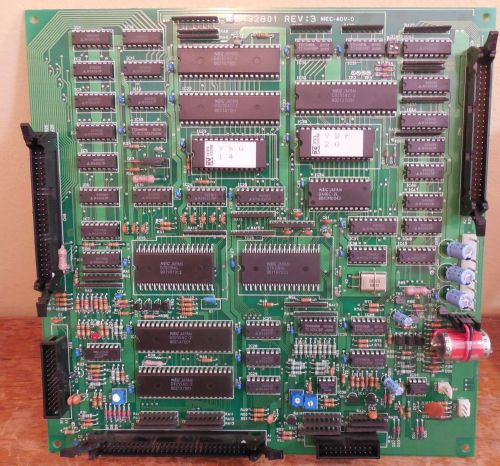 Mint or New Nachi MEC-40v-0 PCB Control Board - 7192801 Rev.3 - Is this correct?